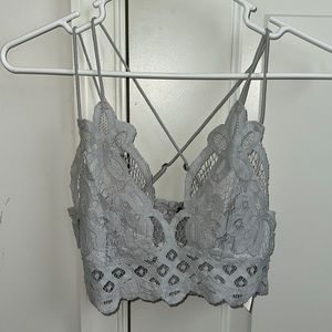 Free people small gray bralette